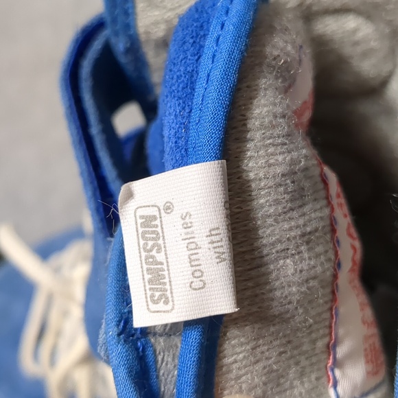 Simpson Racing High top Men's Shoes  Blue Size 8.5 - Picture 9 of 11